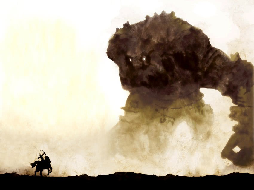 wander, agro, and valus (shadow of the colossus) drawn by shaun_ashley_berke