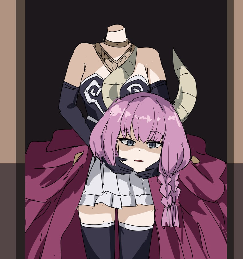 aura and marie antoinette (sousou no frieren and 3 more) drawn by tenten_(chan4545)