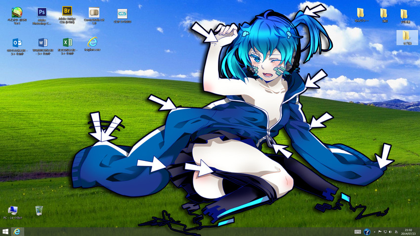 ene (kagerou project and 4 more) drawn by umi_kingyo