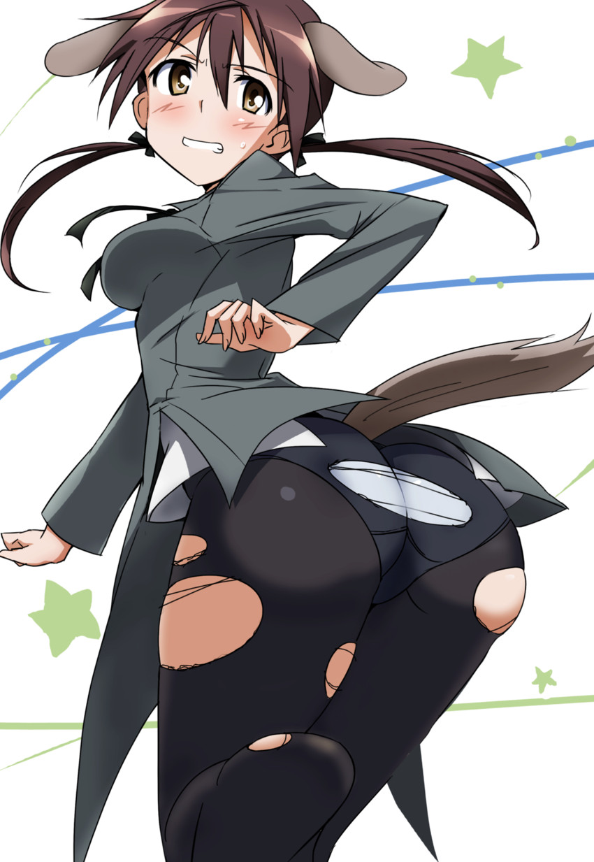 gertrud barkhorn (world witches series and 1 more) drawn by tokiani
