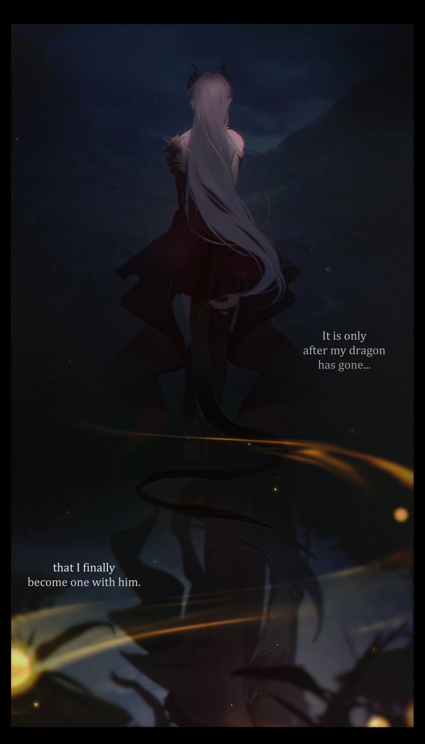 protagonist and sylus (love and deepspace) drawn by ng_ai0