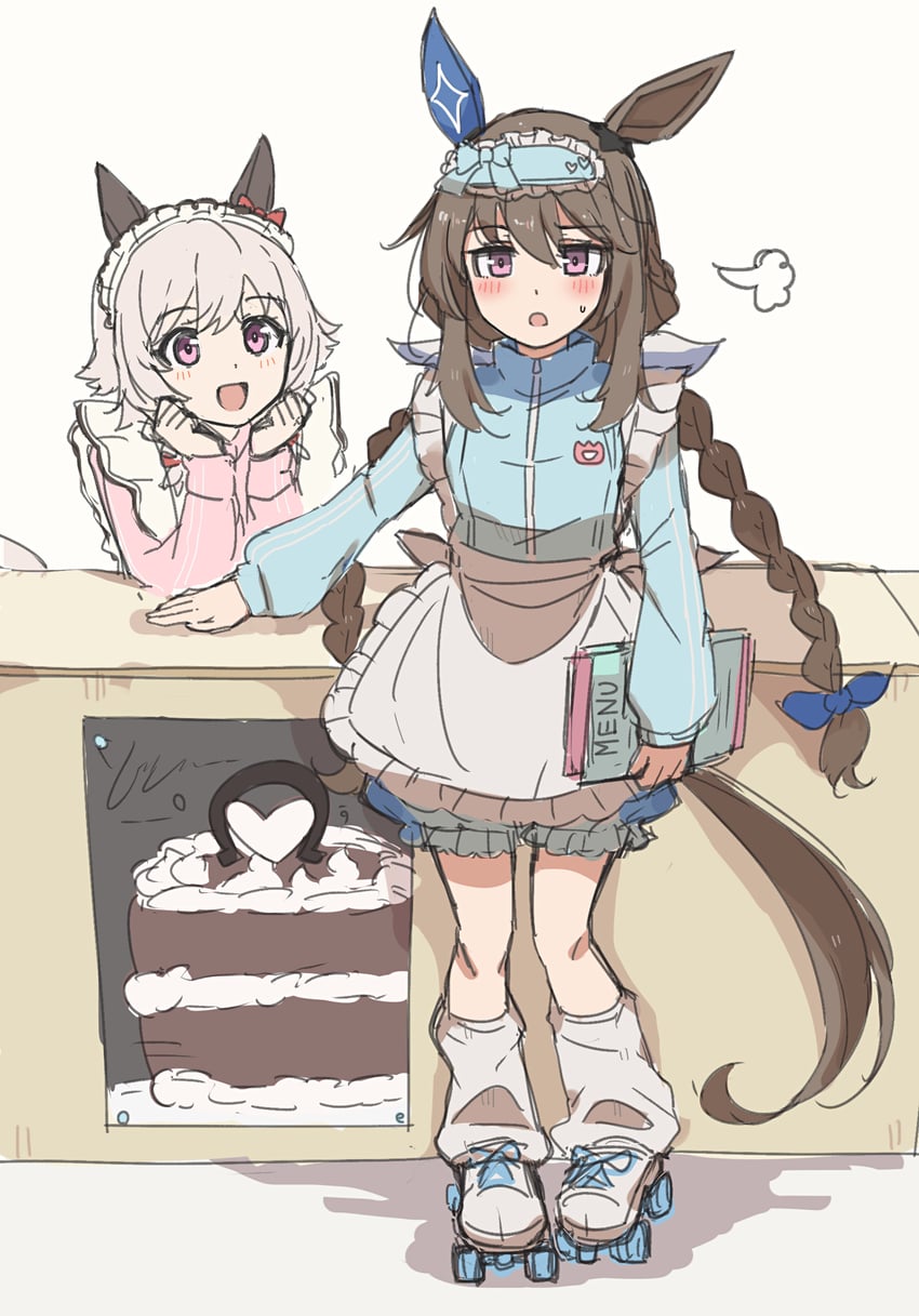 admire vega and curren chan (umamusume) drawn by ra_mun5239