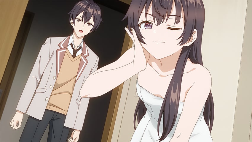 suou yuki and kuze masachika (tokidoki bosotto roshia-go de dereru tonari no alya-san)
