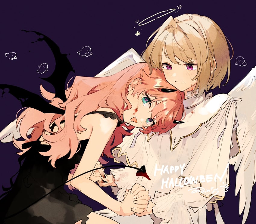 kagari mimi and totsuki shiina (kimi ga shinu made koi wo shitai) drawn by aono_nachi