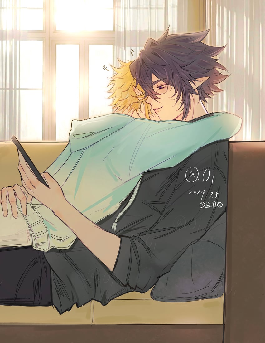 king and ray (aotu world) drawn by plutoray