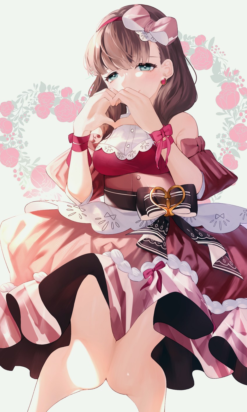 sakuma mayu (idolmaster and 1 more) drawn by koyo_akio