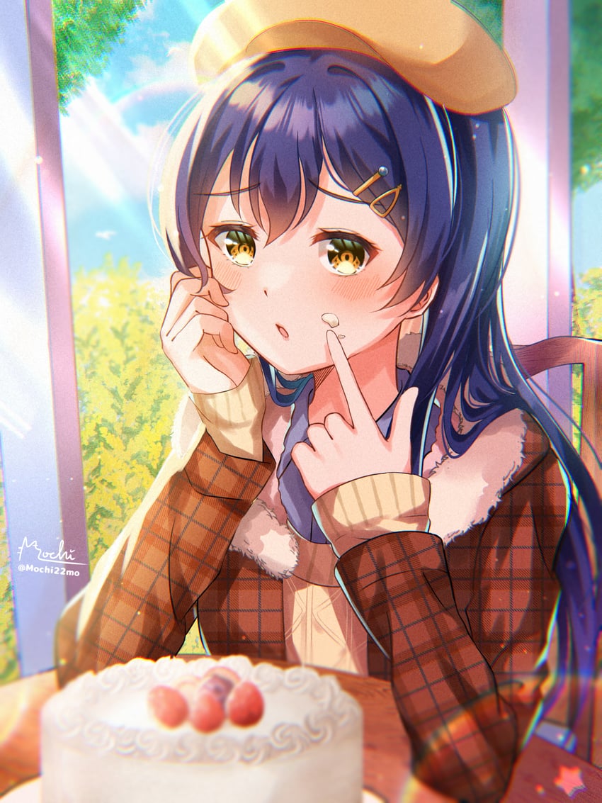 sonoda umi (love live! and 1 more) drawn by mochi_tsu22