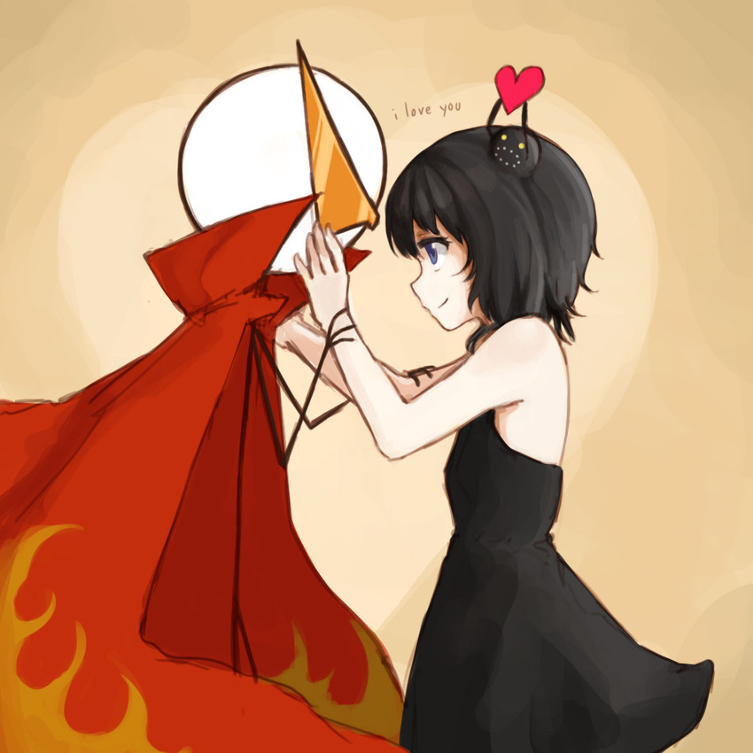 kamina and yami shoujo (original and 1 more) drawn by pas_(paxiti)