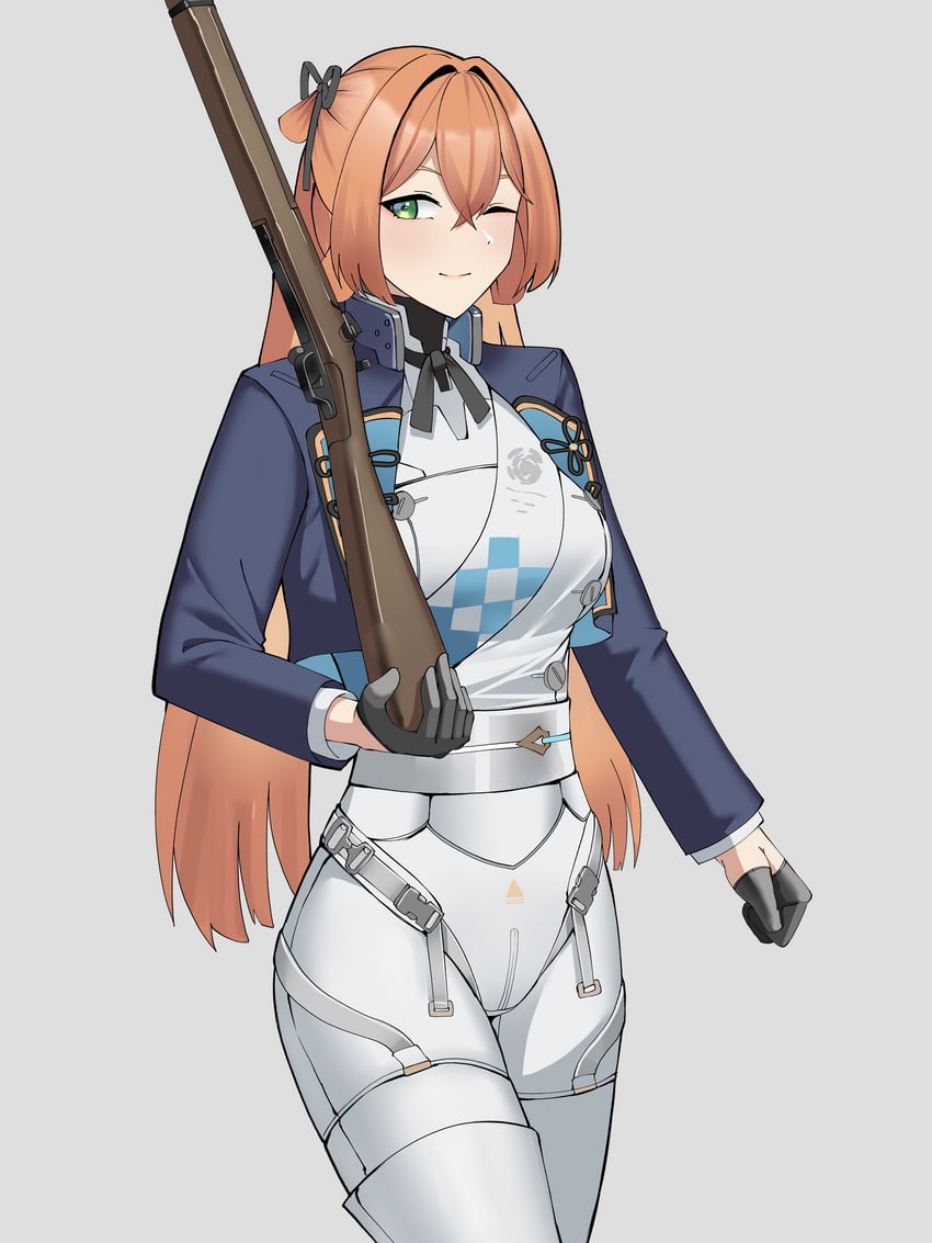 springfield (girls' frontline and 1 more) drawn by gar32