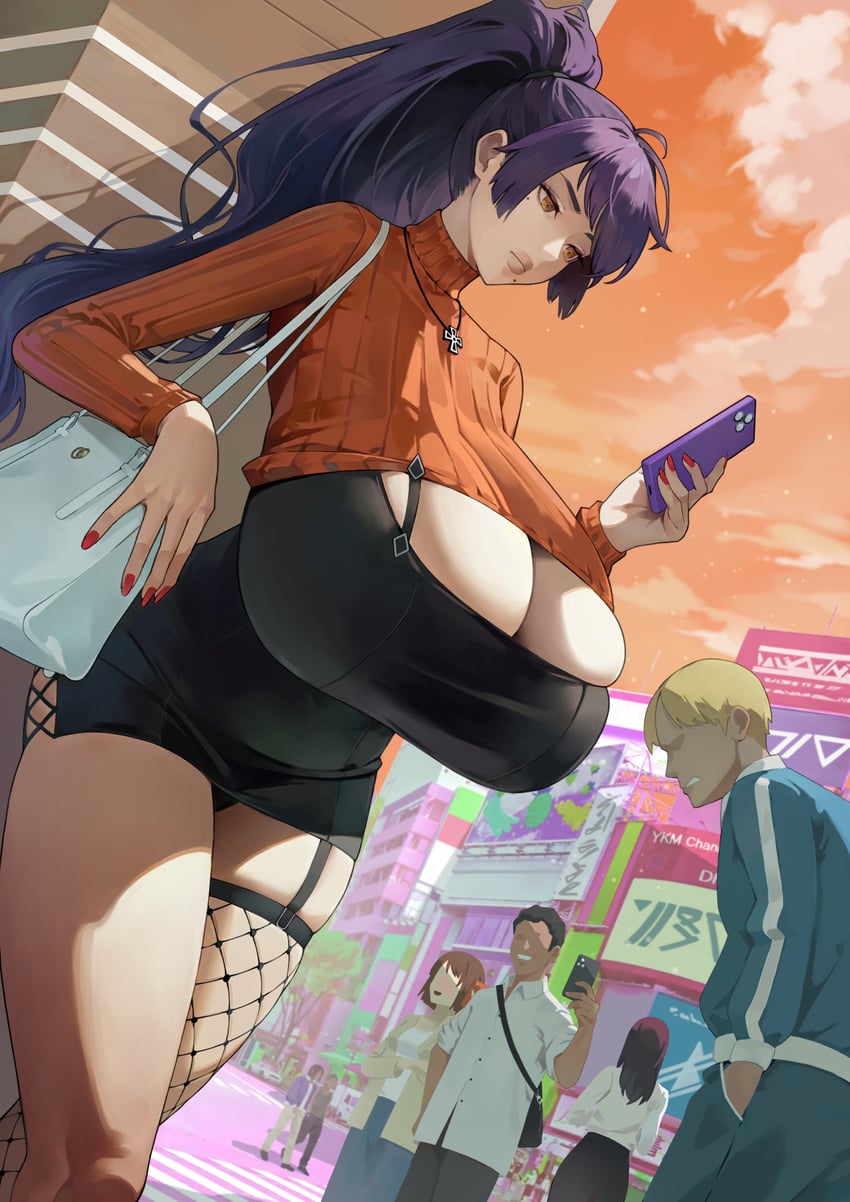 maya motoko (original) drawn by agu_(agoppdki)