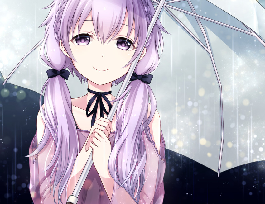 yuzuki yukari (vocaloid and 1 more) drawn by yamagara