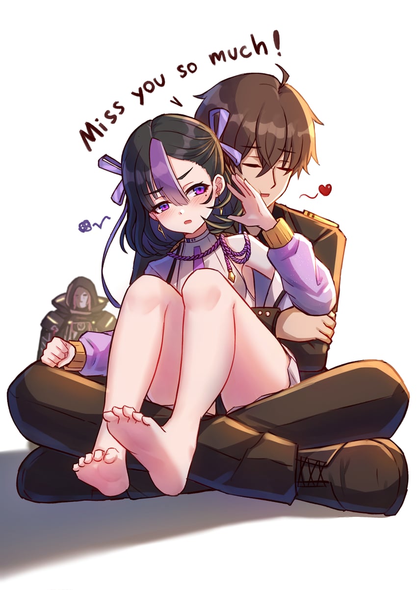 commander, syuen, and yuni (goddess of victory: nikke) drawn by jimpu6