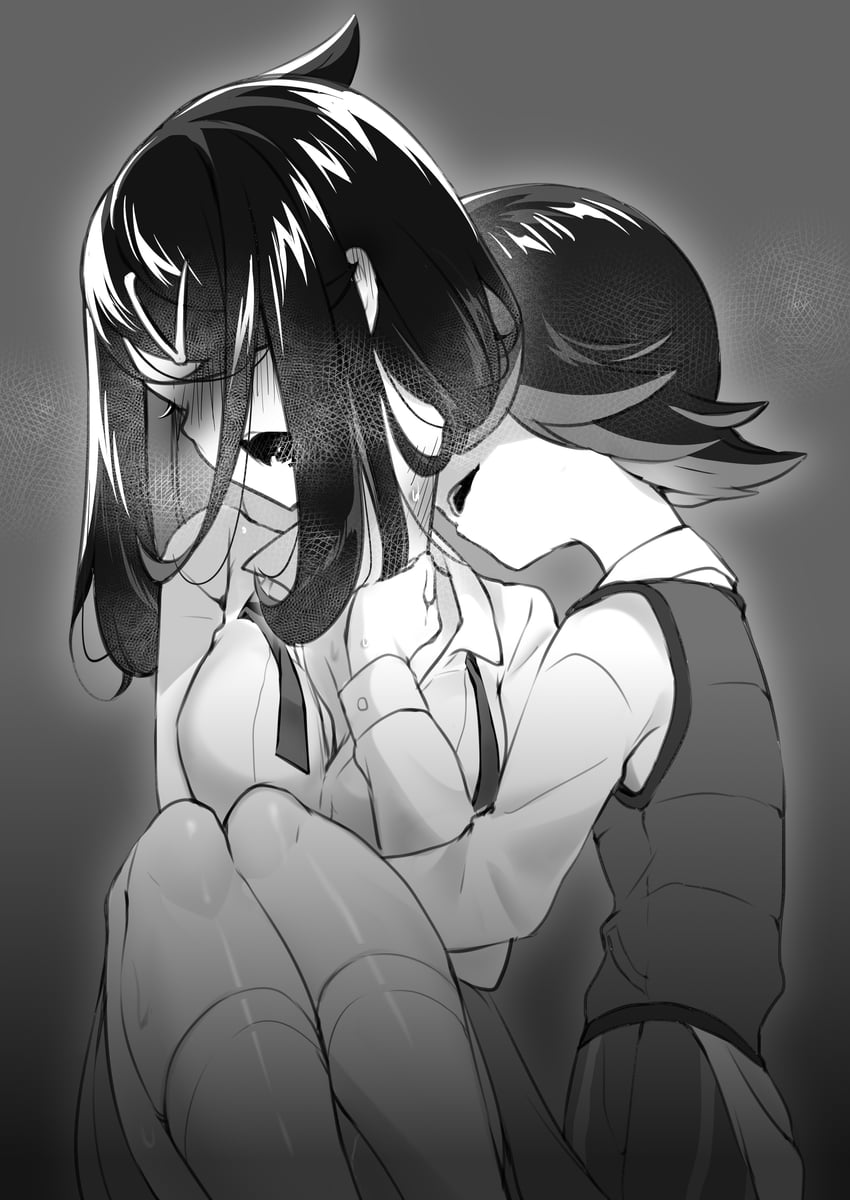 liko and dot (pokemon and 1 more) drawn by plus_ta