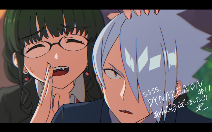 anosillus ii and anti (gridman universe and 1 more) drawn by piko_han