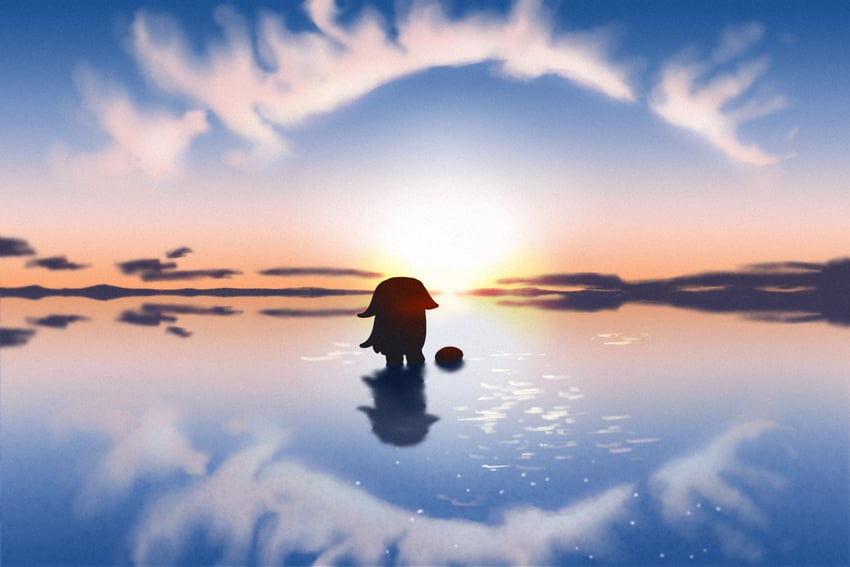 koseki bijou and pebble (hololive and 1 more) drawn by bing_huyue