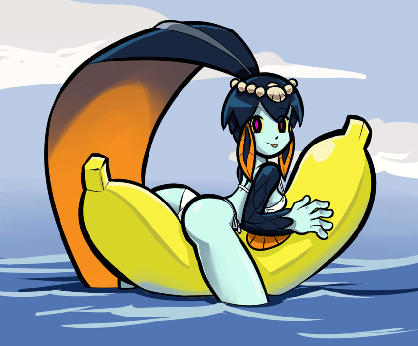 minette (skullgirls) drawn by josue_pereira