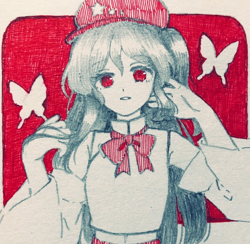label girl (touhou and 1 more) drawn by itsuki_(_dw)