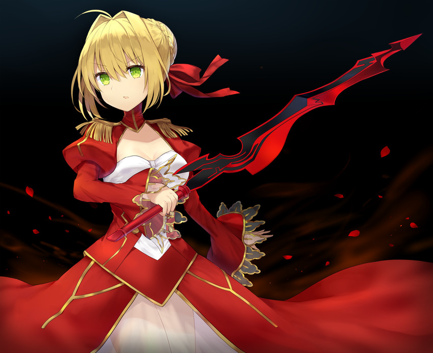 nero claudius (fate and 1 more) drawn by hosaka_(user_xudc3575)