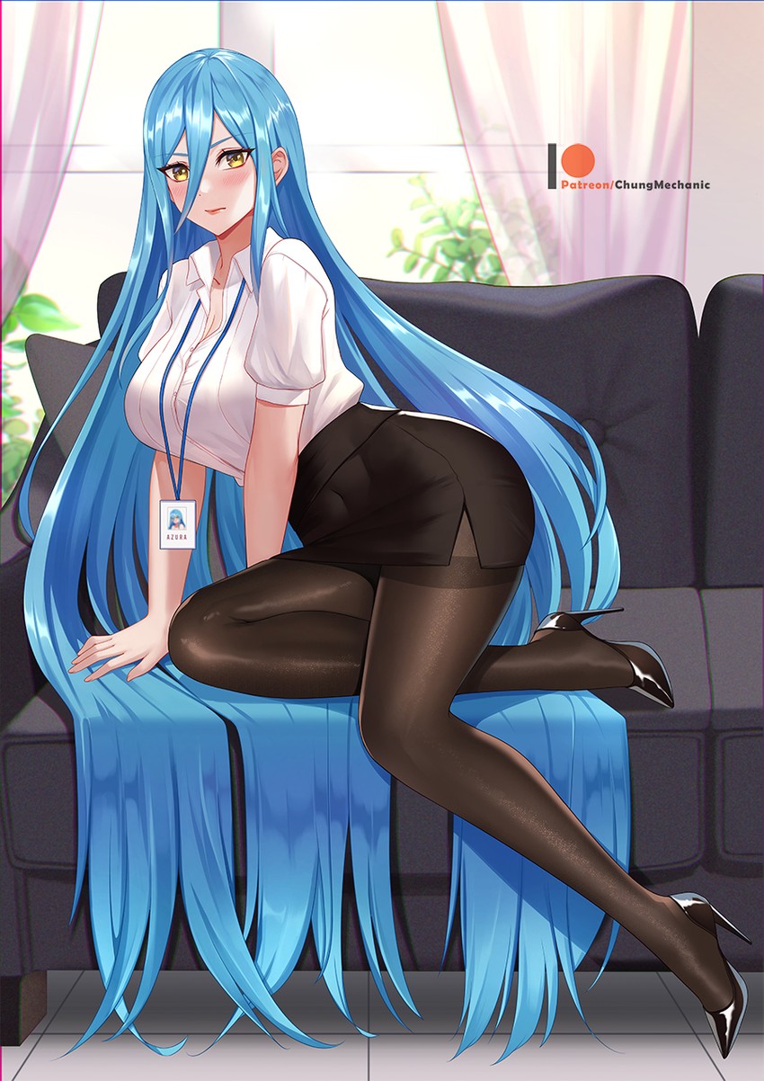 azura (fire emblem and 1 more) drawn by chungmechanic