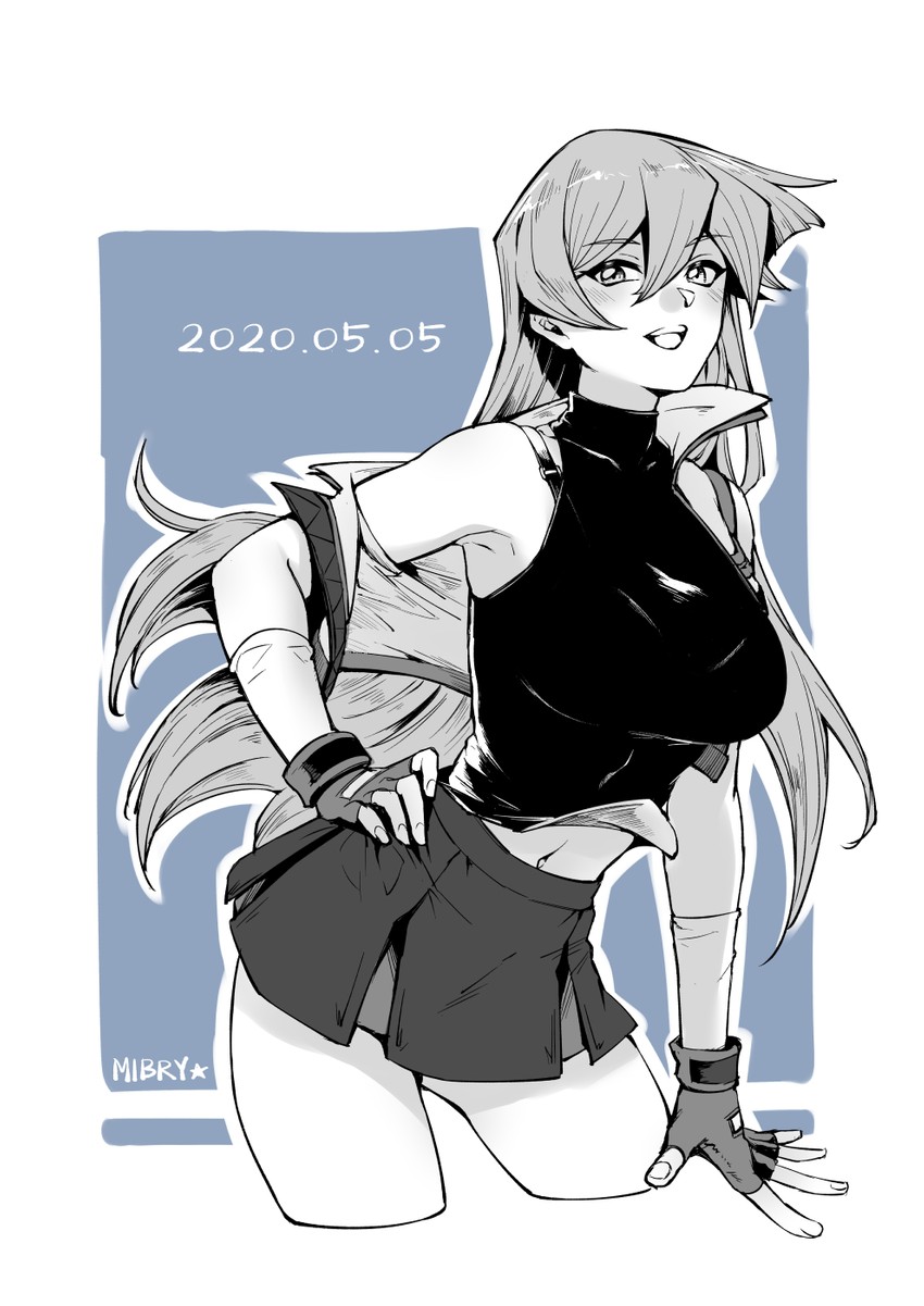 tenjouin asuka (yu-gi-oh! and 2 more) drawn by mibry_(phrysm)