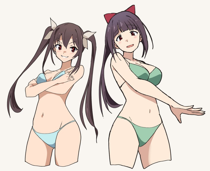 funifura and dodonko (kono subarashii sekai ni shukufuku wo!) drawn by noyama_takenoko
