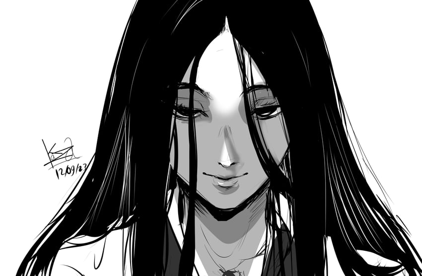 unohana retsu (bleach and 1 more) drawn by kazaarte