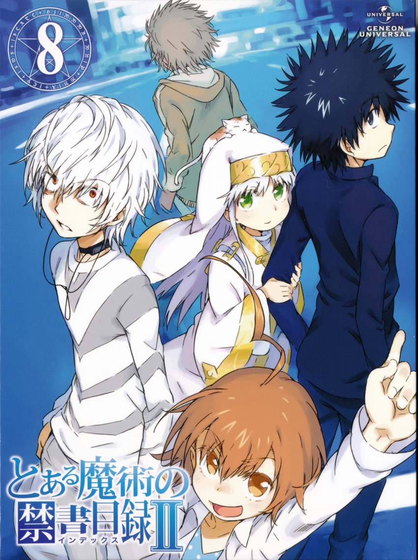 kamijou touma, accelerator, index, last order, hamazura shiage, and 1 more (toaru majutsu no index and 1 more) drawn by haimura_kiyotaka