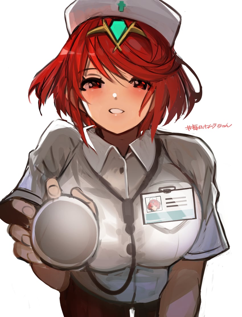 pyra (xenoblade chronicles and 1 more) drawn by tarbo_(exxxpiation)