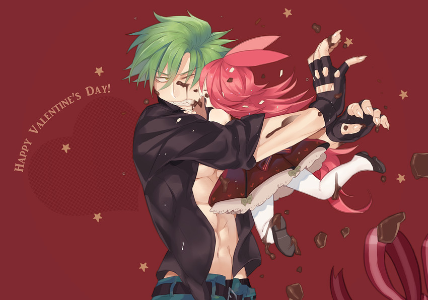 flaky and flippy (happy tree friends) drawn by kab00m_chuck