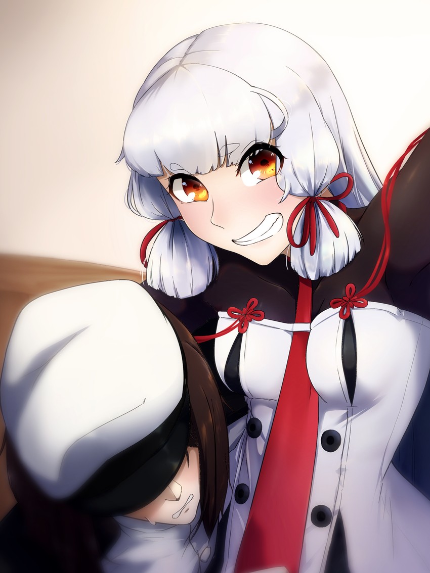 admiral, murakumo, and murakumo kai ni (kantai collection) drawn by nagi_ria