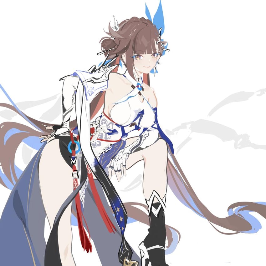 li sushang (honkai and 1 more) drawn by juer1004