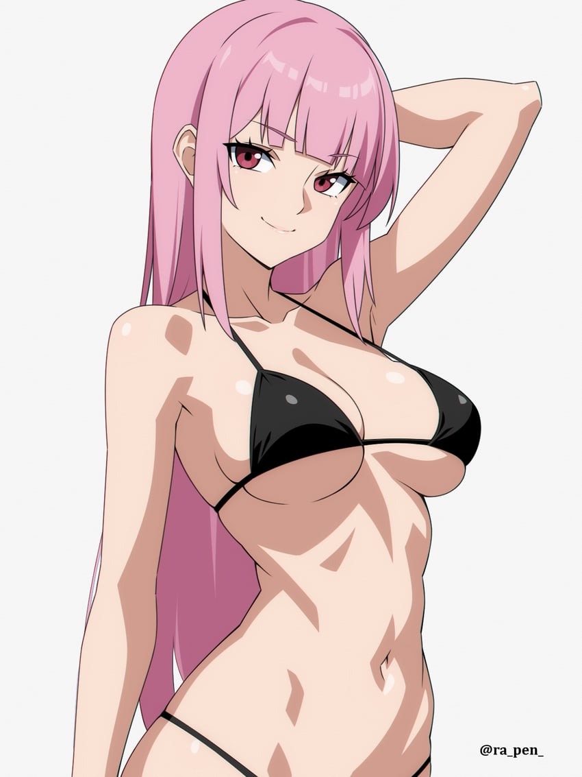 mori calliope (hololive and 1 more) drawn by ra-pen