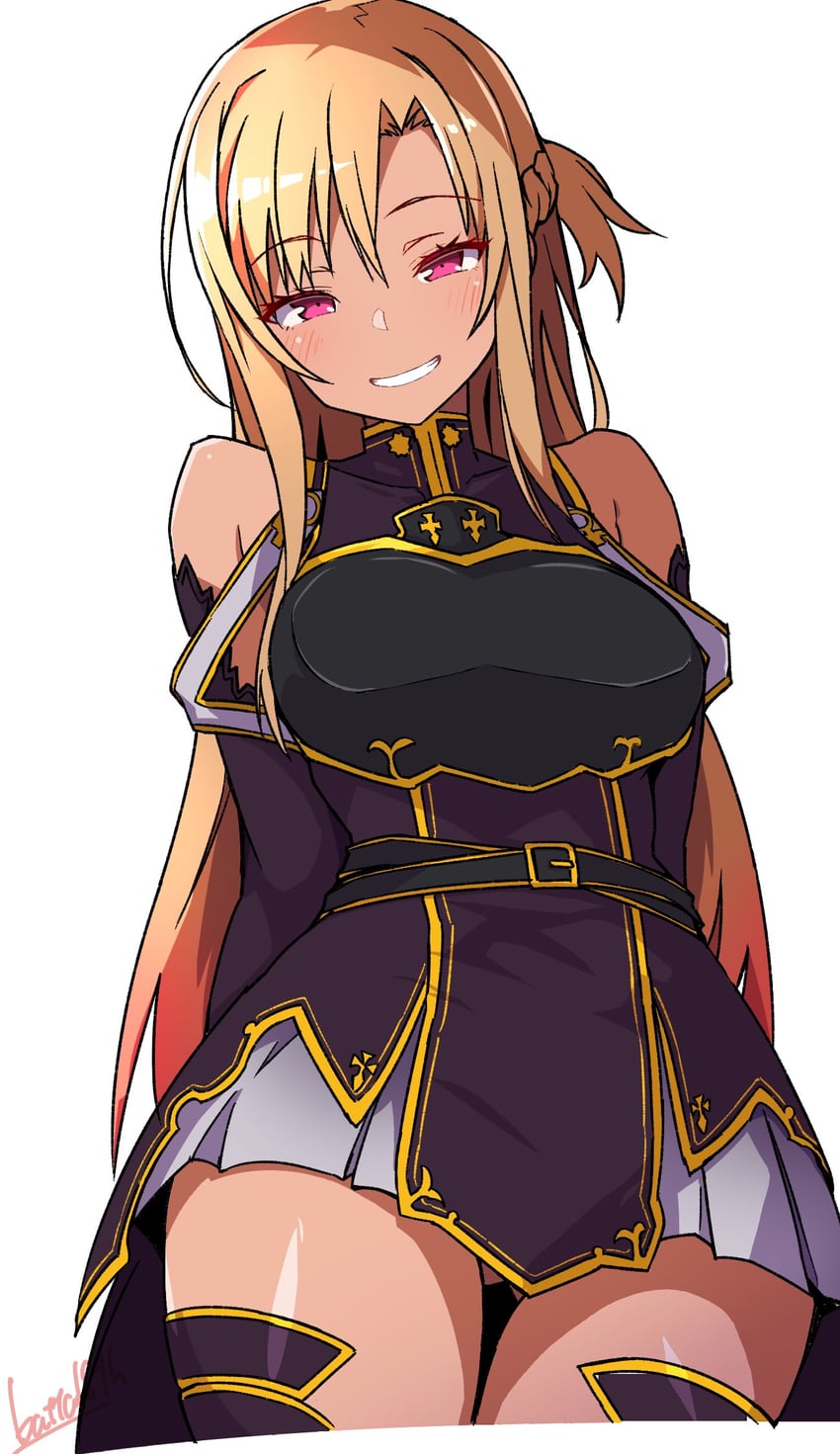 asuna (sword art online) drawn by batta_16-sei