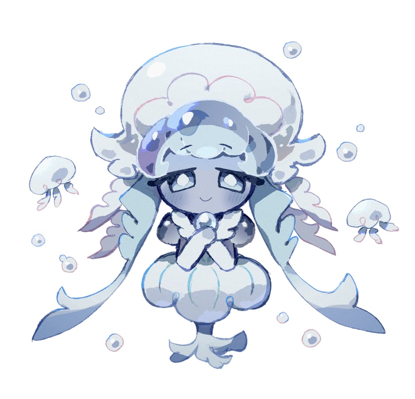 frilled jellyfish cookie (cookie run and 1 more) drawn by melvi0
