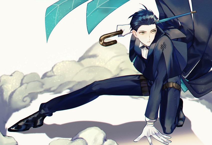 sherlock holmes (fate and 1 more) drawn by albino_(a1b1n0623)