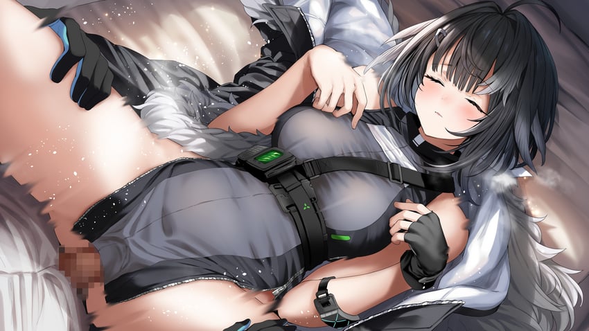 la pluma (arknights) drawn by tobimura