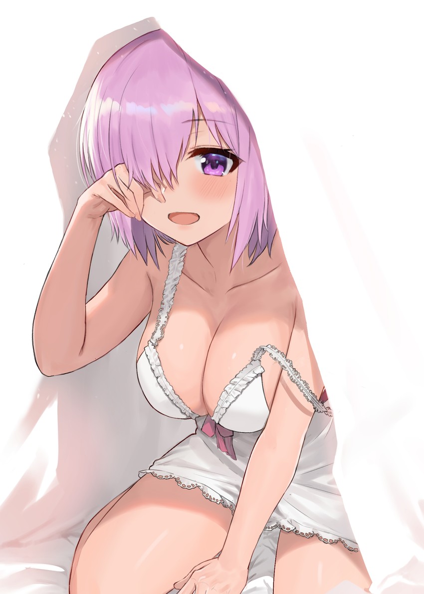 mash kyrielight (fate and 1 more) drawn by ayul_(ayulneri_92)