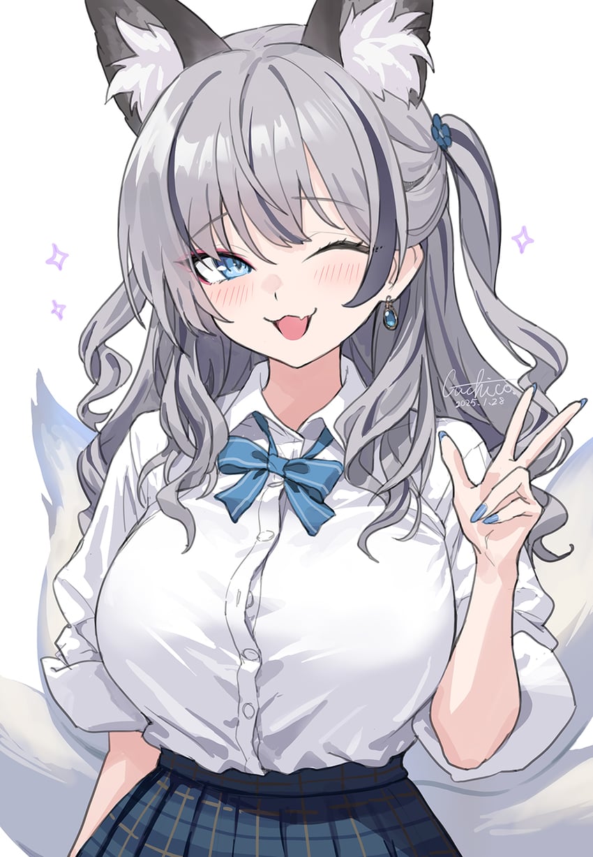 inari iroha (noripro) drawn by guchico