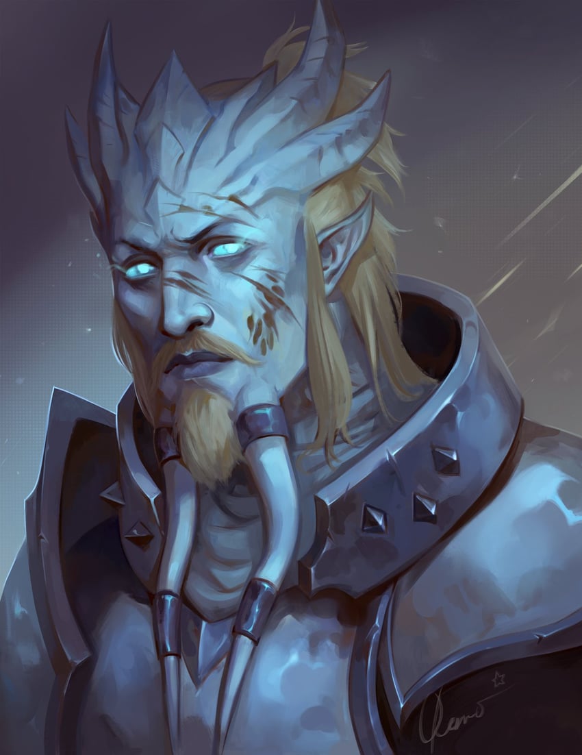 warcraft drawn by kueshka