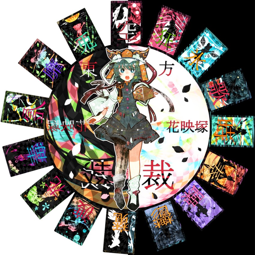 hakurei reimu, kirisame marisa, izayoi sakuya, konpaku youmu, cirno, and 11 more (touhou and 1 more) drawn by itomugi-kun