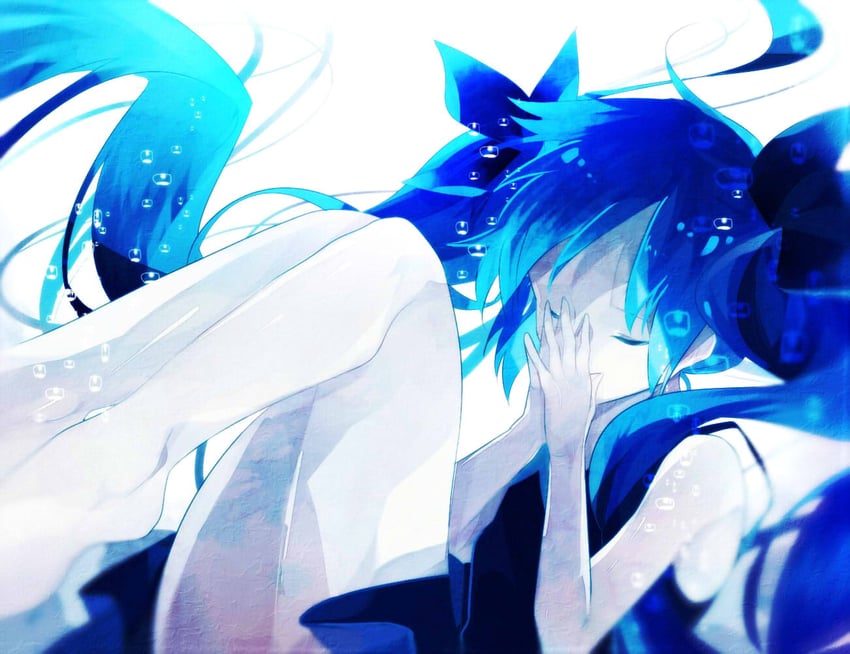 hatsune miku (vocaloid and 1 more) drawn by omutatsu