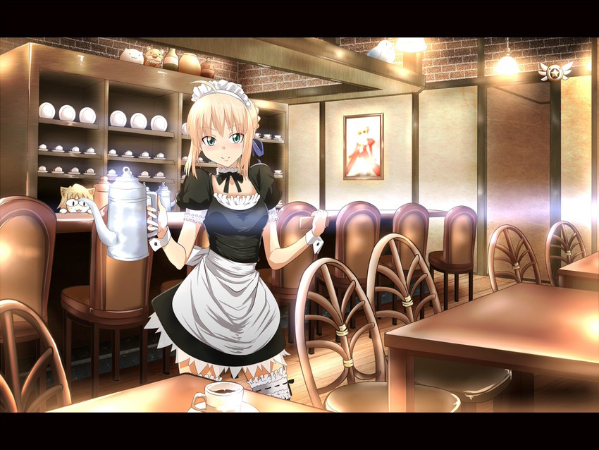 artoria pendragon, saber, nero claudius, magical ruby, and neco-arc (fate and 5 more) drawn by komado_riru