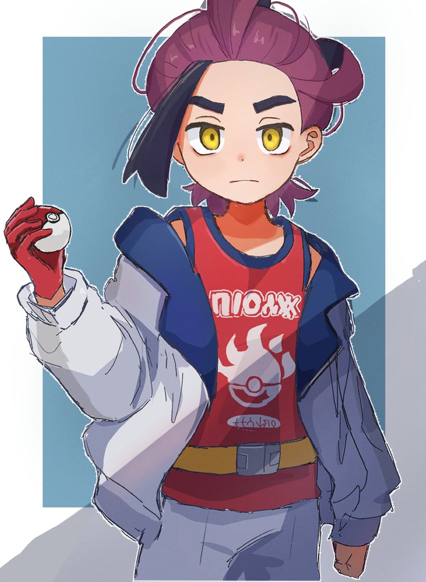kieran (pokemon and 1 more) drawn by chihiro_mo_sushi