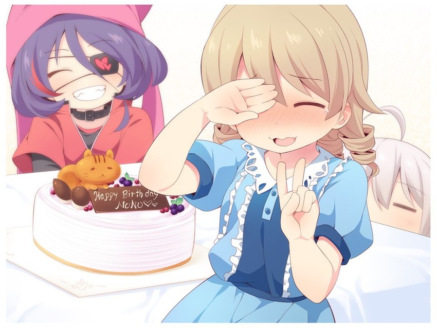 morikubo nono, hoshi syoko, and hayasaka mirei (idolmaster and 1 more) drawn by uccow
