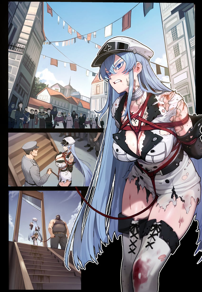 esdeath (akame ga kill!) drawn by code:074