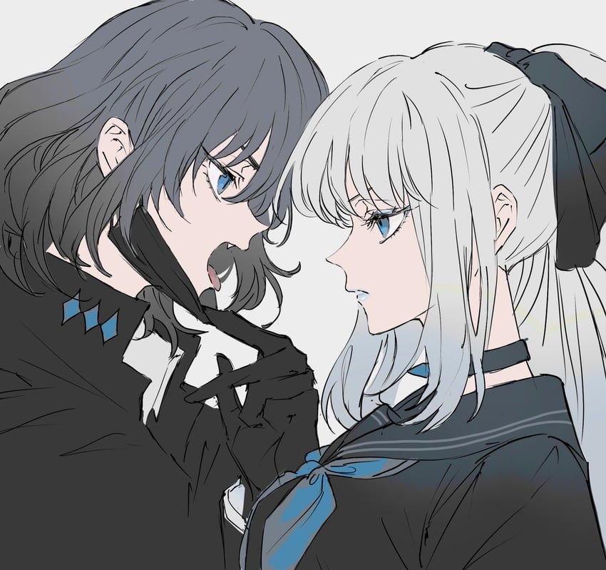 morgan le fay and oberon (fate and 1 more) drawn by yurumawari