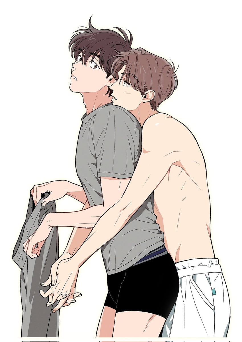 doi hansuke and yamada rikichi (rakudai ninja rantarou) drawn by nowhere616
