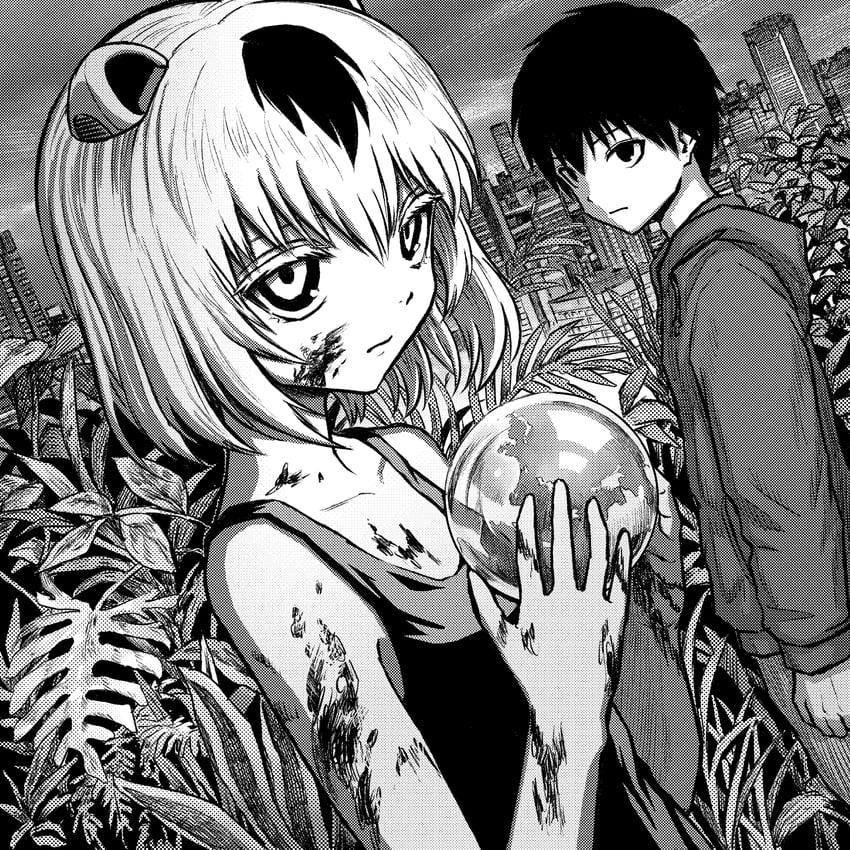 suzuki riaha and marie (shoujo null) drawn by tokunaga_akimasa