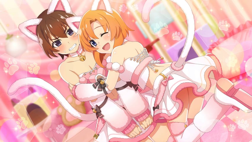 ryuuguu rena and maebara keiichi (higurashi no naku koro ni and 1 more)