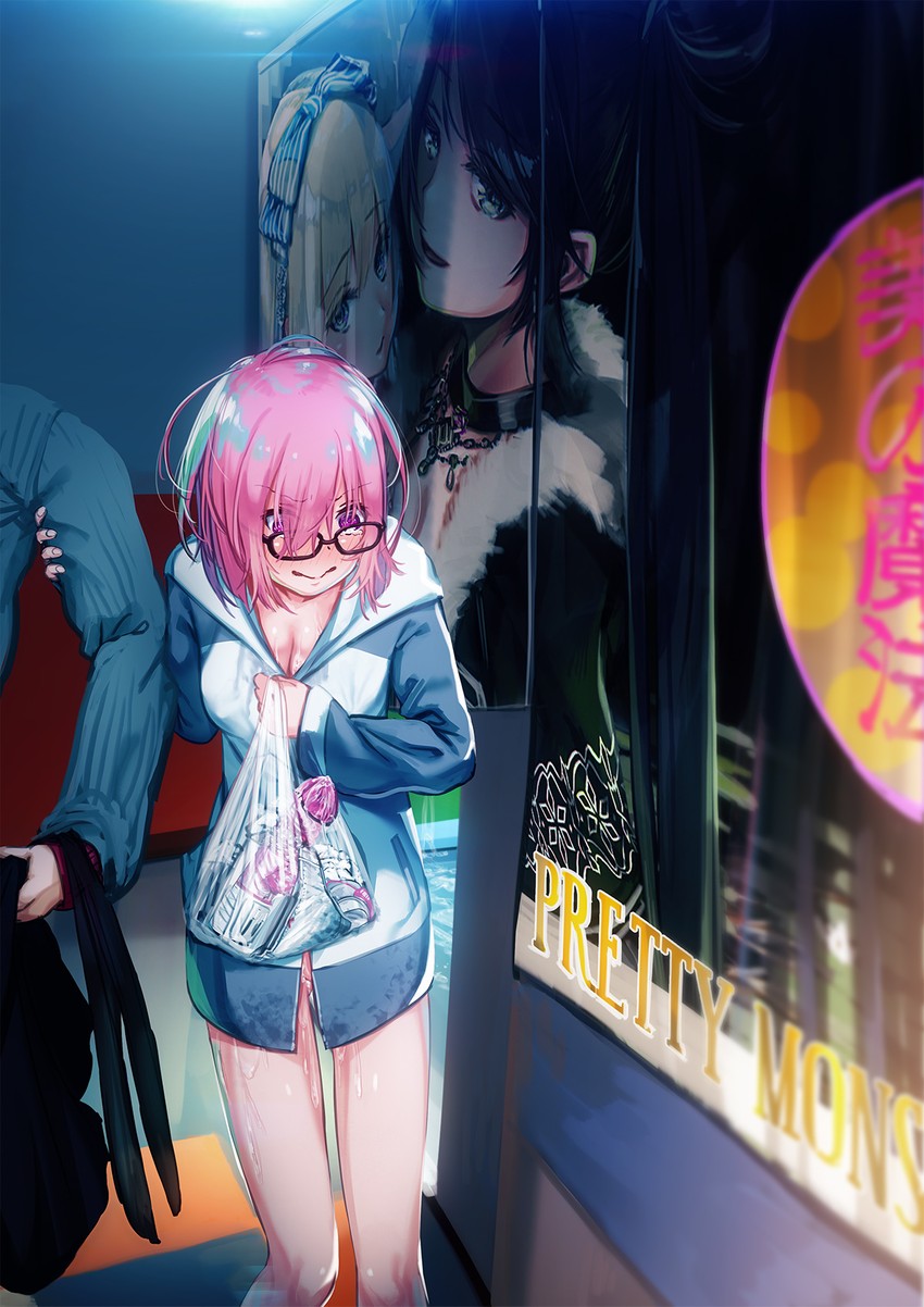 mash kyrielight (fate and 1 more) drawn by harutoshi